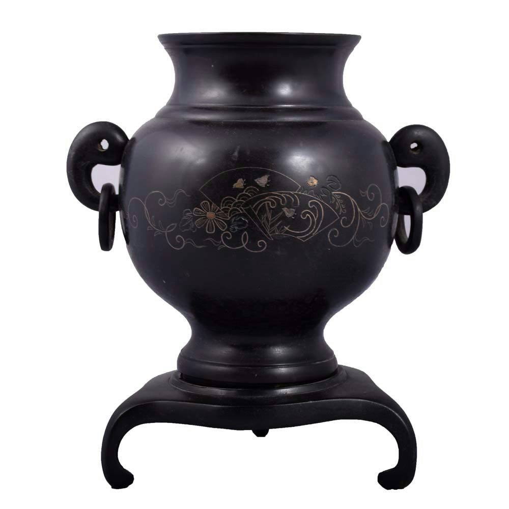 asian urn stands Asian urn stands